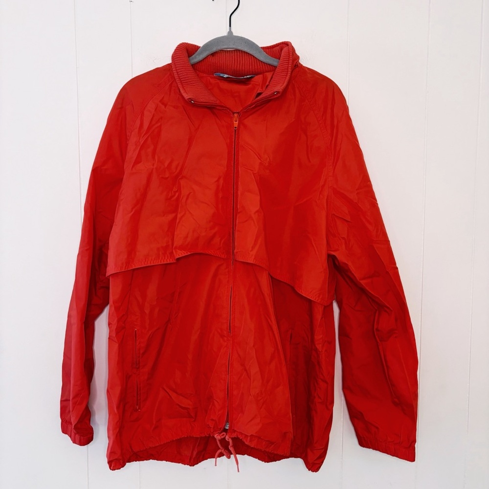 Vintage Woolrich Teton Red Raincoat L (?)